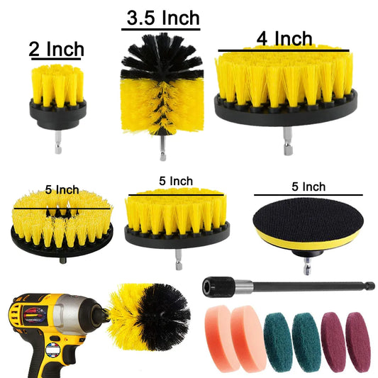 HANDY TOOLS™ Electric Drill Brush Kit - Multi-Size